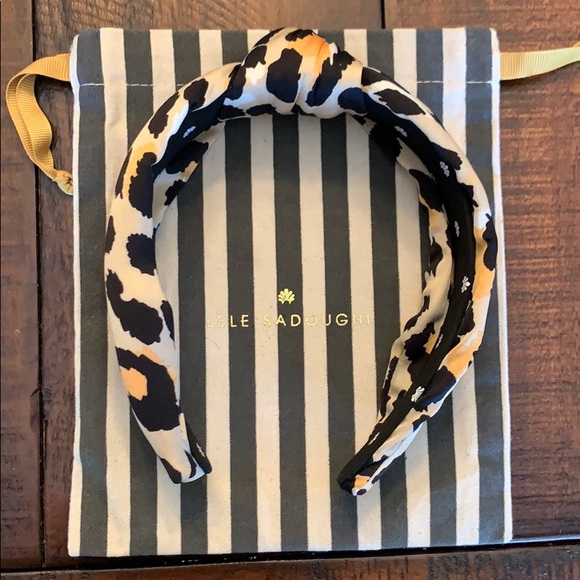 Lele Sadoughi Accessories - Lele Sadoughi leopard headband